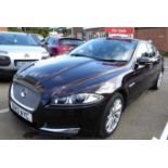 A 2013 (single owner) Jaguar XF Premium Luxury 3.