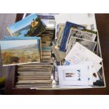 Mainly used postcards,