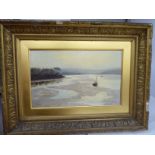 Henry Martin - 'Low water on the Plym' oil on canvas bears a signature & label verso 7.