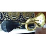 A modern brass car horn CA