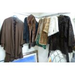 Ladies clothing: to include mainly fur jackets LSB