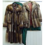 Two fur coats,