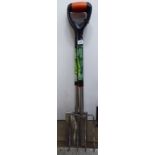 A Greenblade garden fork and a spade CA