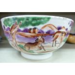 A late 19th/early 20thC Chinese porcelain bowl,