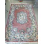 A Chinese washed rug,