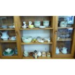Ceramics: to include an Arthur Woods china condiments stand,