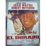 A French language film poster 'Eldorado' 44'' x 62'' CA