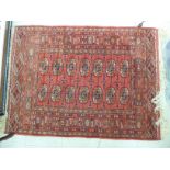 A Bokhara rug,