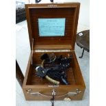 A mid 20thC Weems & Platch sextant boxed CA