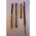 Four 'vintage' pens, viz.