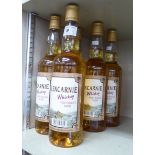 Six bottles of Glencarnie Finest Quality blend whisky OS10