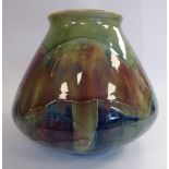 A Moorcroft pottery vase of tapered, bulbous form, registration No.