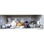 Decorative items, ceramics and animal ornaments: to include model ducks,