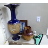 Ceramics: to include an Art Deco Carlton Ware china inkstand,