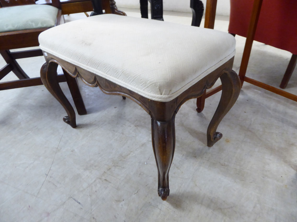 Small furniture: to include a brass tray top occasional table, - Image 2 of 2