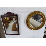 A Regency style mirror,