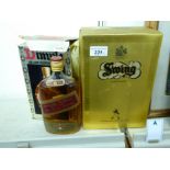 Whisky: to include a bottle of Johnnie Walker Swing boxed SR