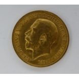 A George V sovereign,