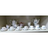 Ceramics: to include a Royal Doulton china coffee set,