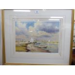 Denis Pannett - 'Ready for the Tide' Limited Edition print 5/850 bears a pencil signature 13'' x