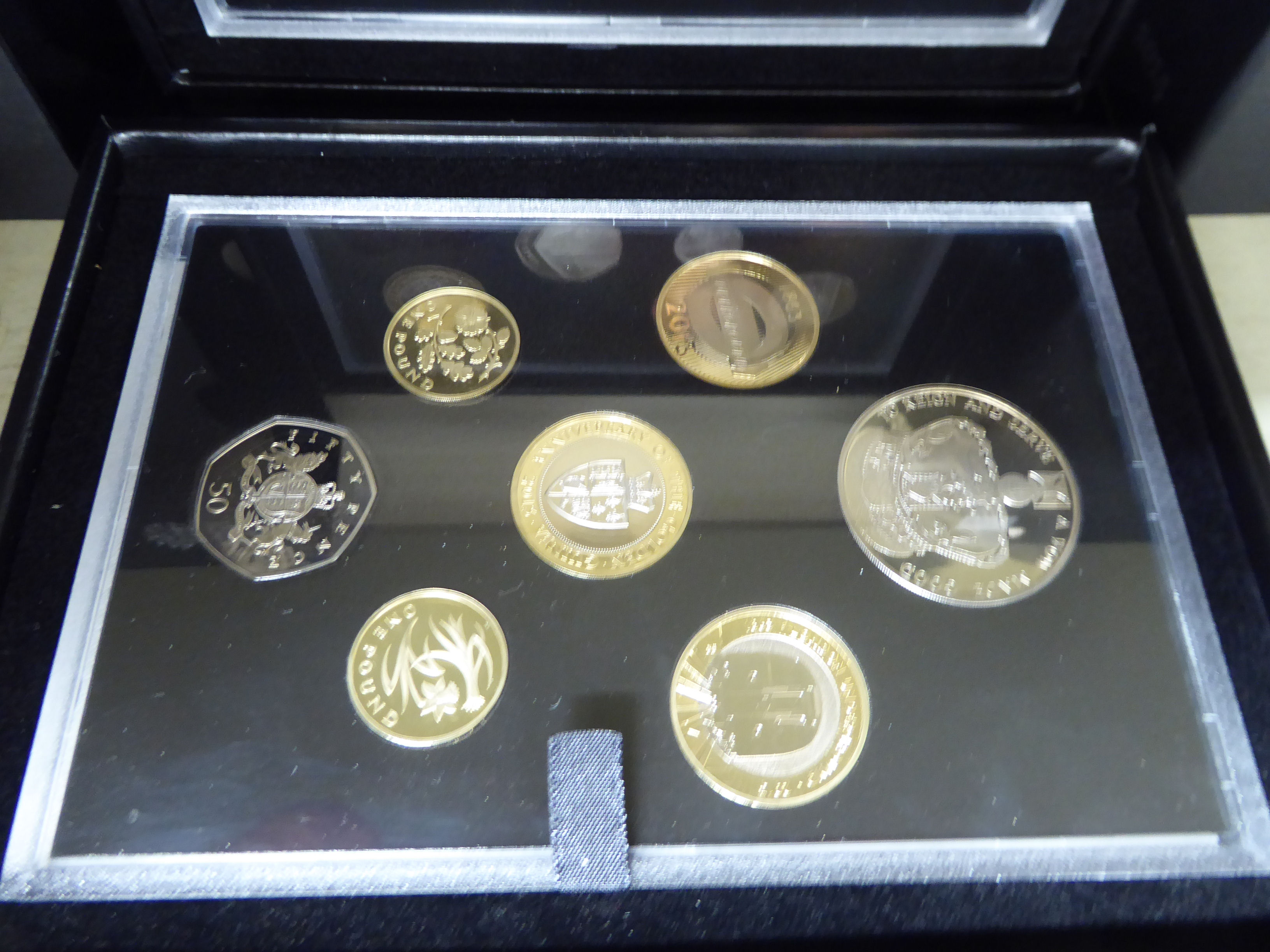 Two Royal Mint United Kingdom Collector's Edition proof coin sets 2013 & 2014 CS - Image 2 of 2