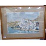 Sydney Arrobus - 'Paros' watercolour bears a signature & dated 1966 19'' x 12'' framed