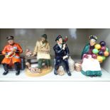 Four Royal Doulton china figures: to include 'The Tester' HN2016 10.