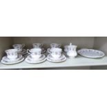 A Royal Albert bone china Winsome pattern tea set OS6