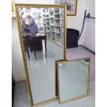 Mirrors: to include an example in a gilded frame 25'' x 19'' SR