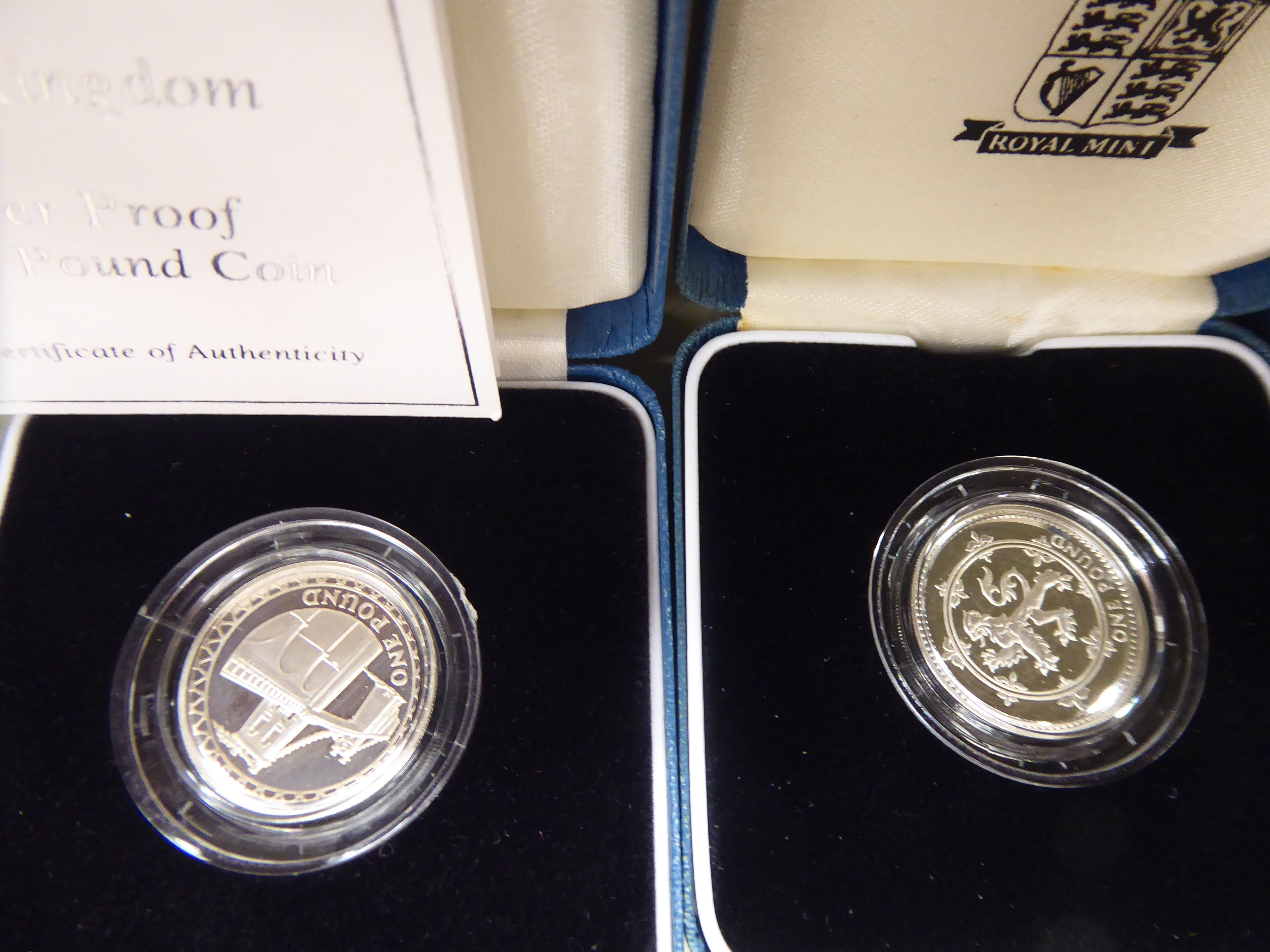 Ten silver proof, - Image 2 of 2