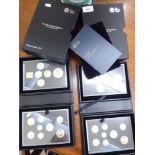 Two Royal Mint United Kingdom Collector's Edition proof coin sets 2018 & 2019 CS