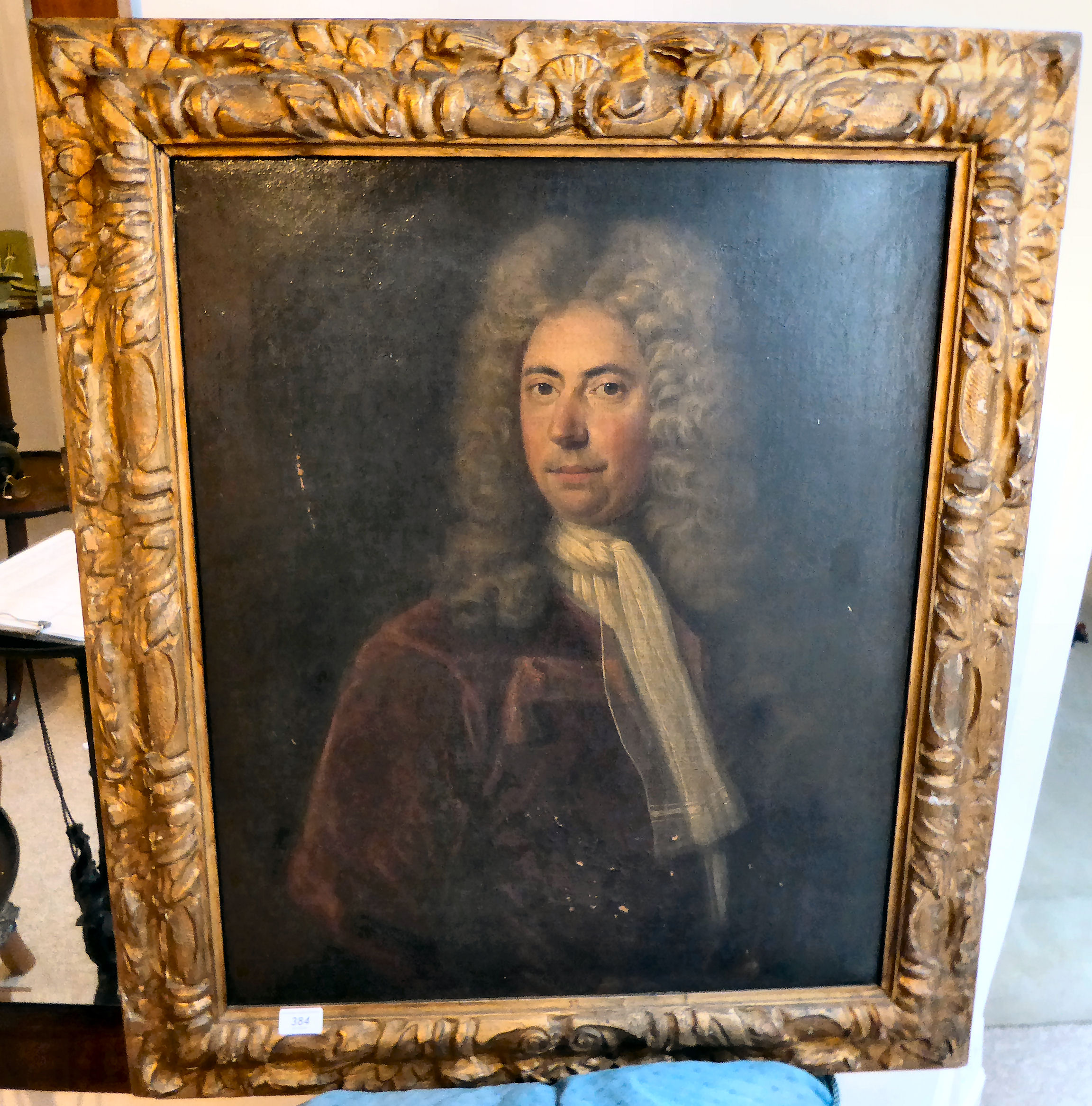 Early 18thC British School - a portrait of John Johnson of Fulney Hall,