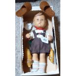 A Bavarian Margaret Hummel design composition doll,