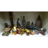 Carved tribal objects and artefacts;