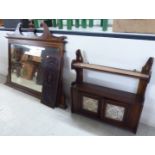 Small furniture: to include an Edwardian crossbanded and string inlaid,