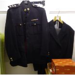 A British regimental officer's dress tunic and trousers S