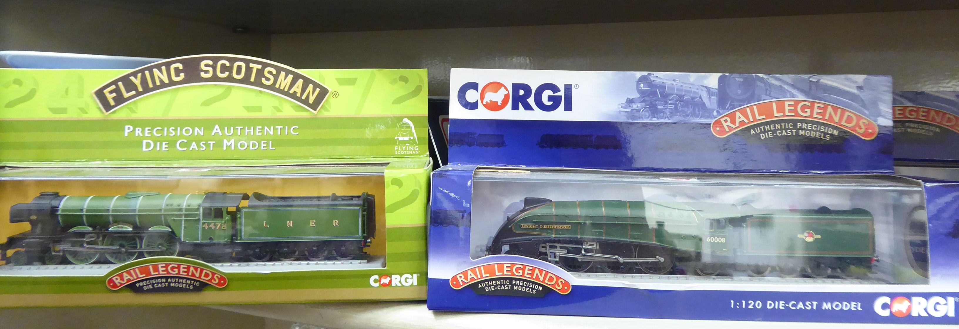 Rail Legends, Corgi and other diecast model locomotives: to include a Hornby railway 00 gauge, - Image 3 of 5