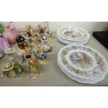 Seventeen Royal Doulton china figures from the Bramley Hedge Gift Collection: to include 'Lady