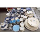 Ceramic tableware: to include Royal Doulton china Booths pattern teaware S