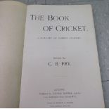 Book: 'The Book of Cricket - a gallery of famous players' edited by CB Fry and published by George