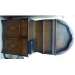 A modern Old English style stained oak, two part cottage dresser,