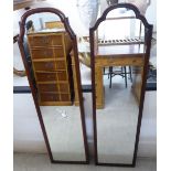 Two similar mid 20thC mahogany framed,
