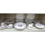 Decorative ceramics: to include a pair of Royal Copenhagen porcelain plates,