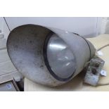 A 'vintage' alloy cased Etap railway spotlight,