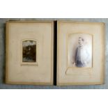 An uncollated collection of late 19thC and early 20thC monochrome studio and other portraits of