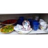 Ceramics: to include a Poole pottery Aegon pattern bowl 11''dia OS9