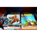 An uncollated collection of Star Wars comics SR