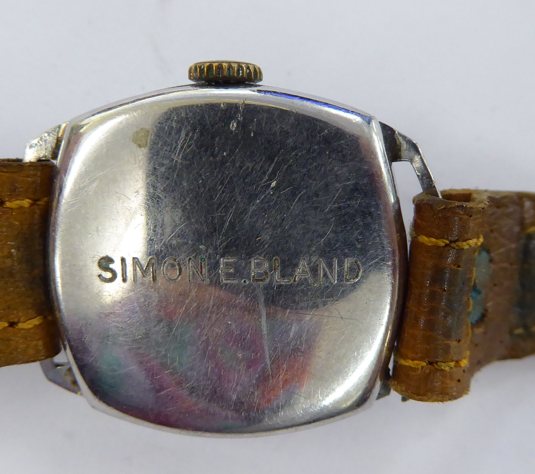 A 'vintage' Waltham stainless steel cased wristwatch, the movement with sweeping seconds, - Image 2 of 3