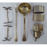 Silver collectables and flatware mixed marks 11