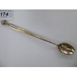 A Georg Jenson silver sundae spoon 11